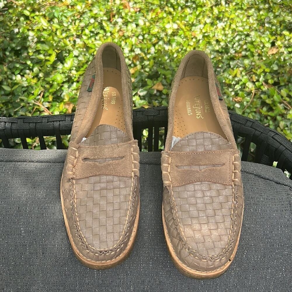 ▶️ G.H. Bass ◀️ Larson Woven Penny
Loafer In Sand. new condition.  Size 9 - Picture 2 of 16